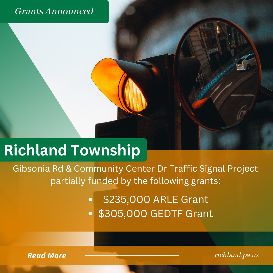 Traffic Light Grant Announcement