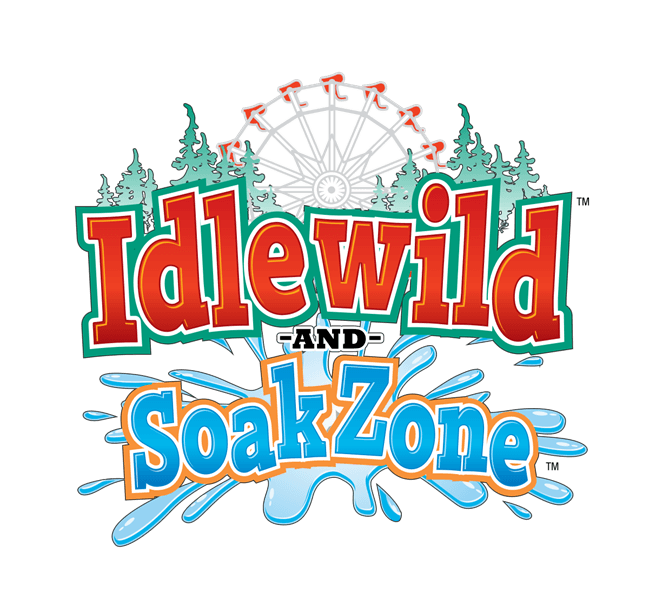 Amusement park background with Idlewild and Soak Zone